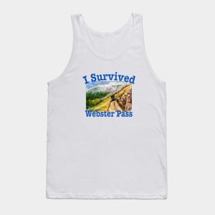 I Survived Webster Pass, Colorado Tank Top